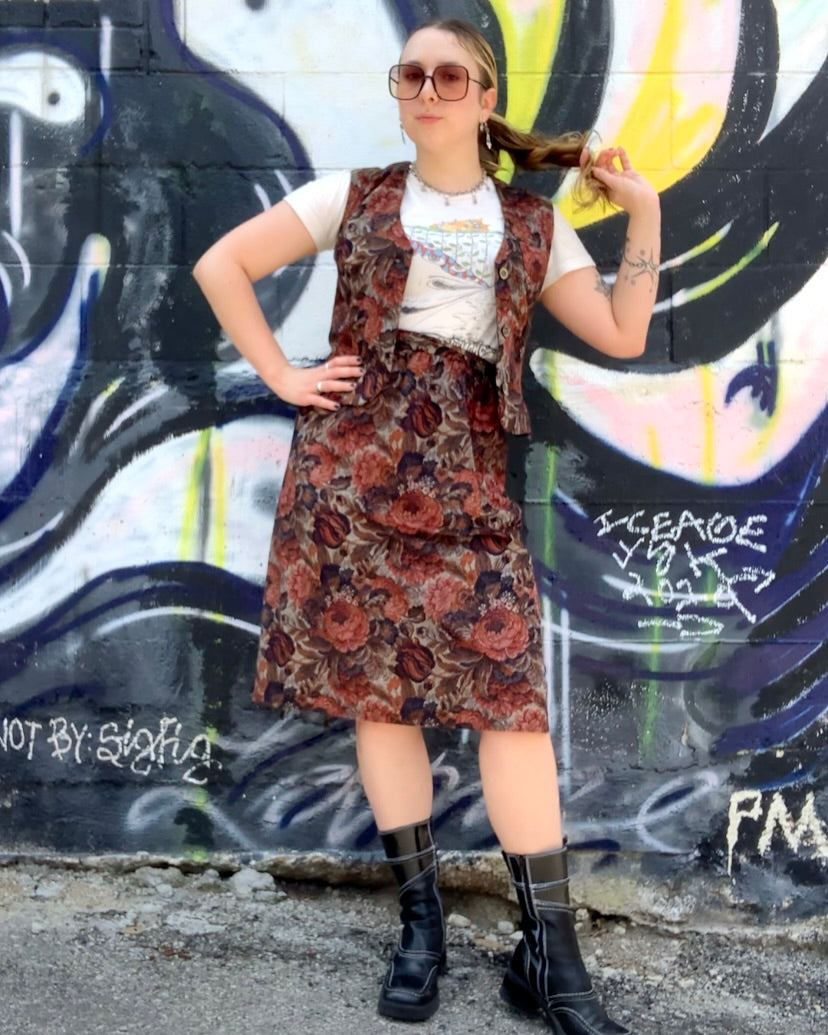 Tapestry Skirt Set
