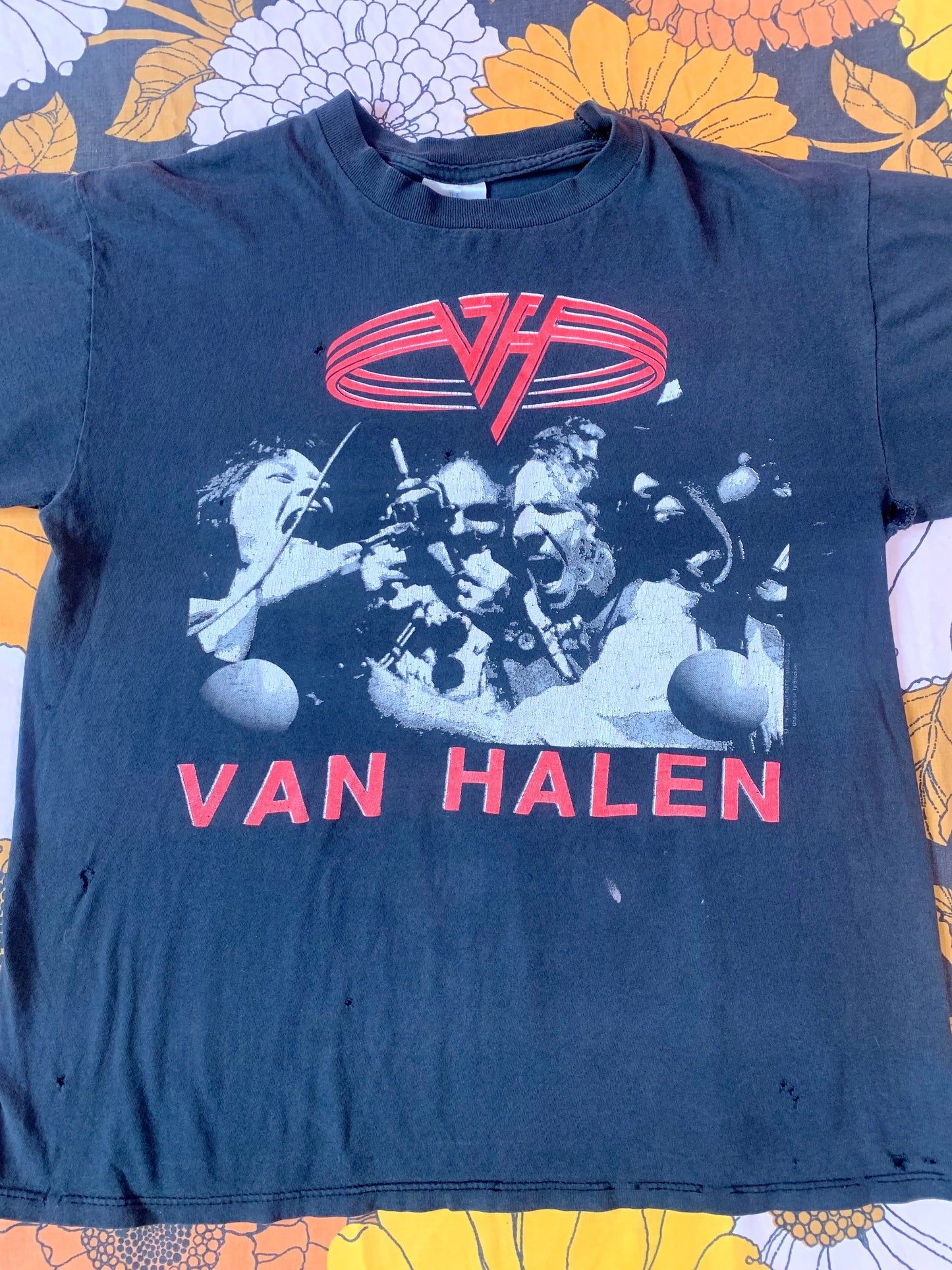 Thrashed Van Halen Fuck-N-Live & Uncensored Tour Tee