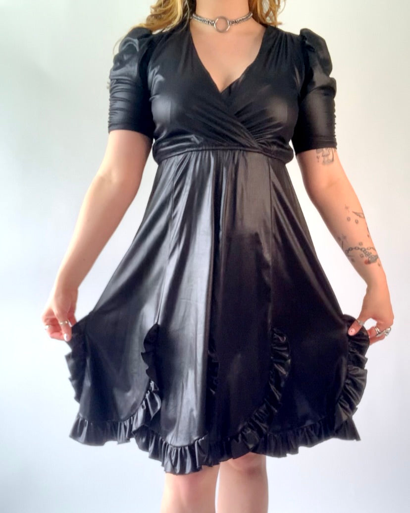 80's Gothic Cowgirl Dress
