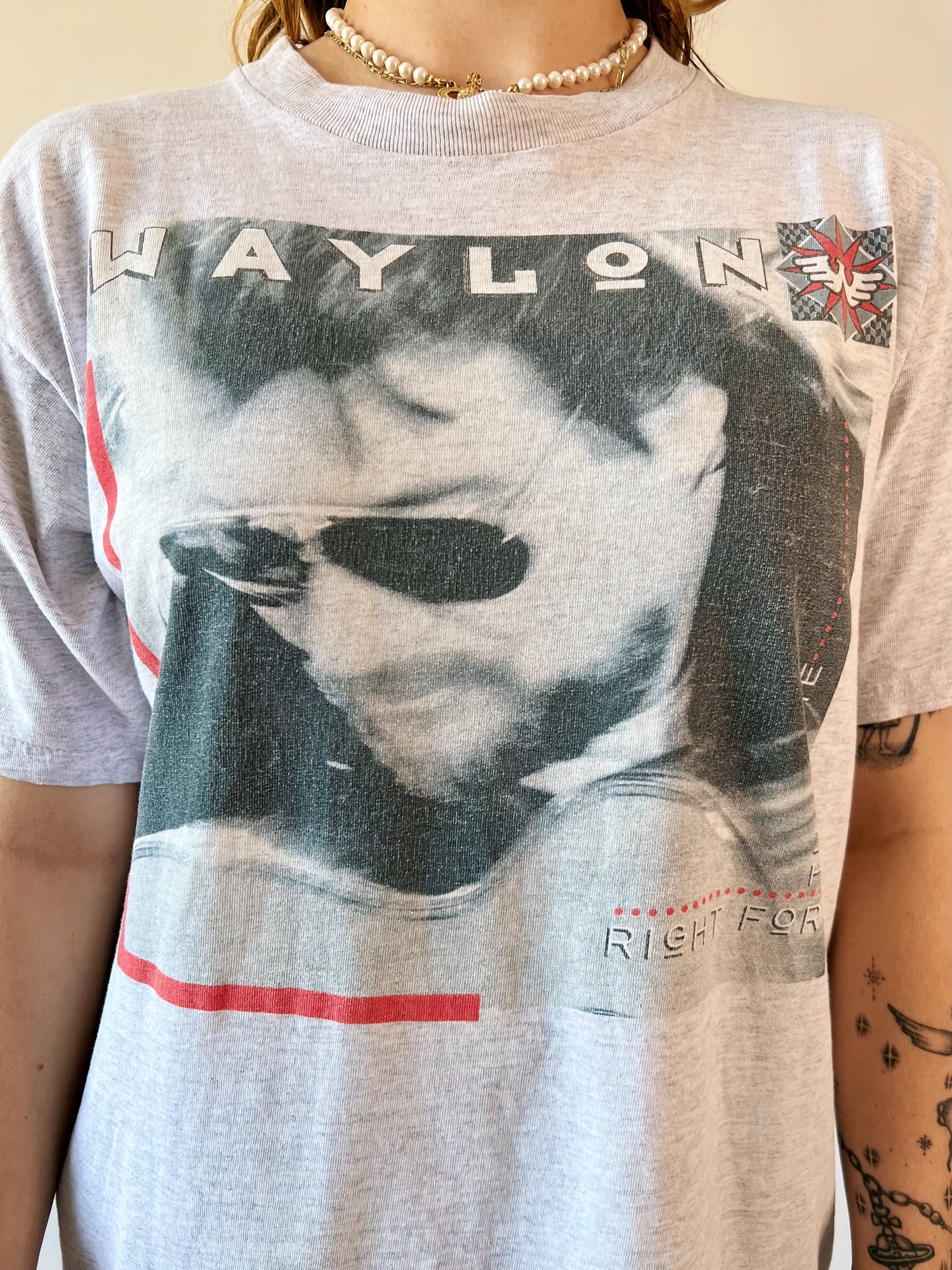 Waylon Right for the Time Tee