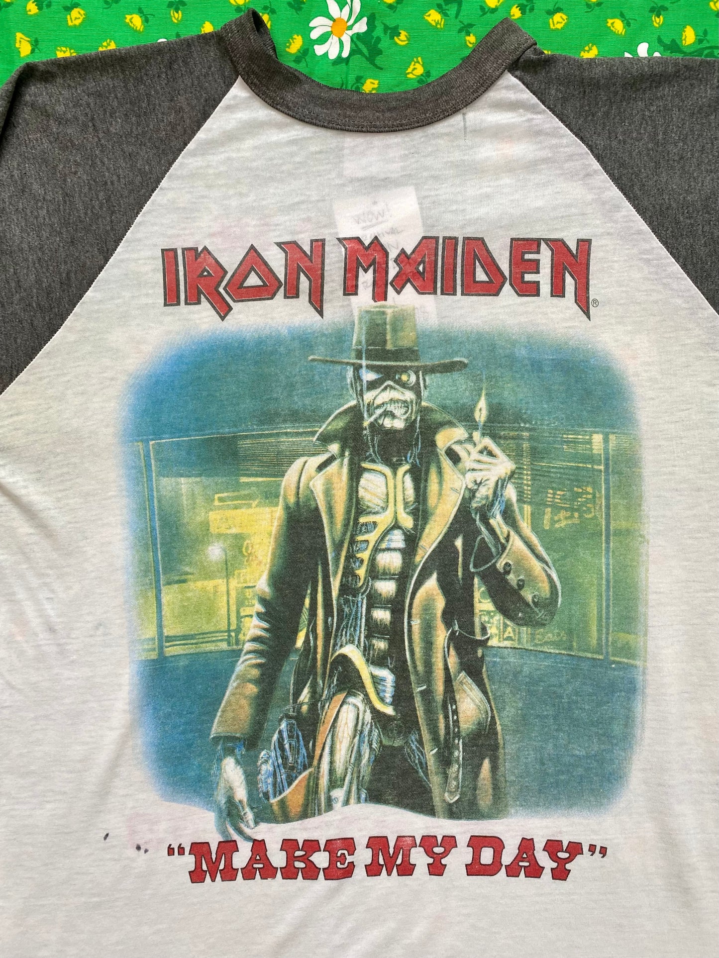 Wow! Archival Iron Maiden Relic Tee