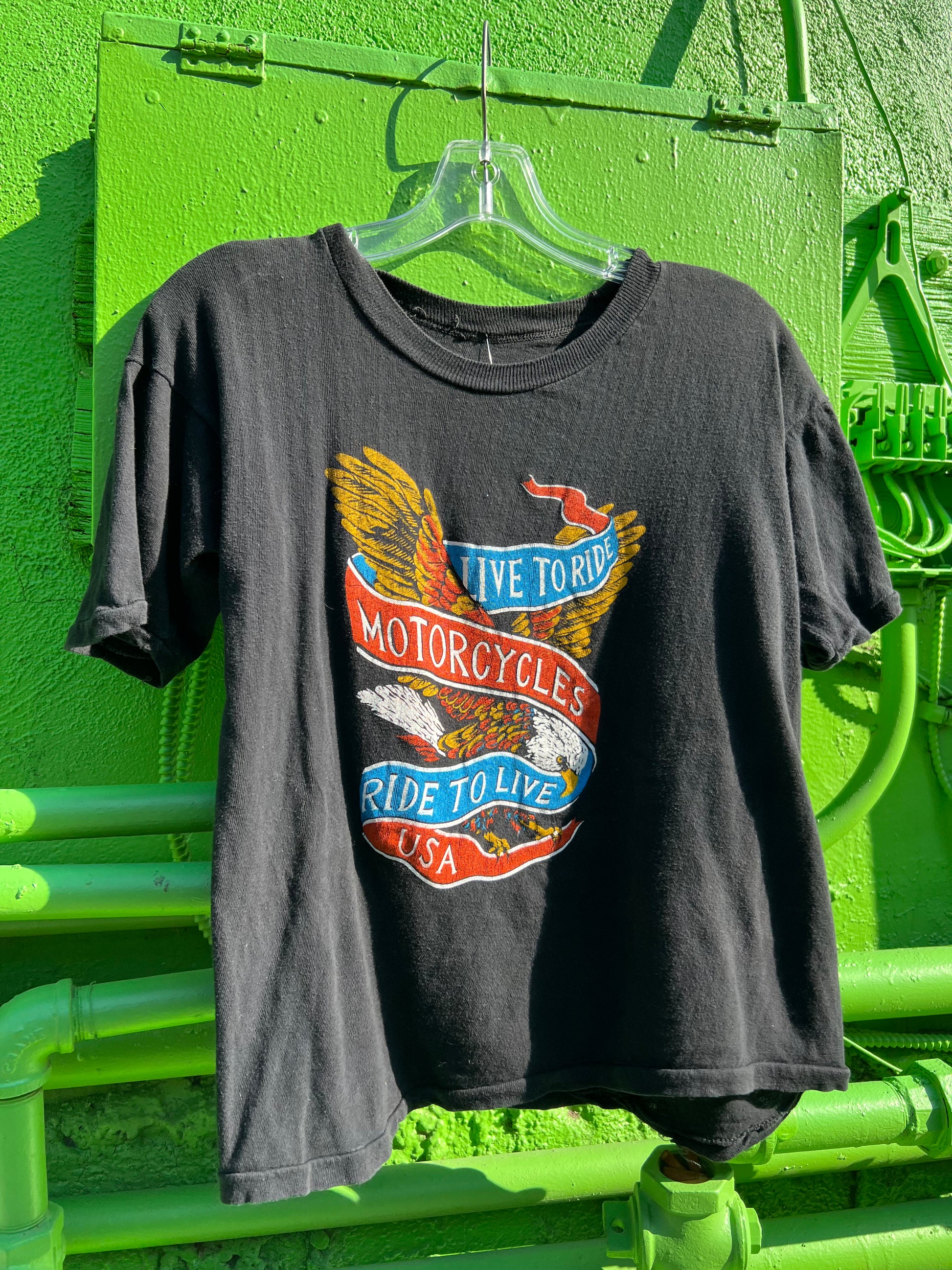 Vintage top biker tees